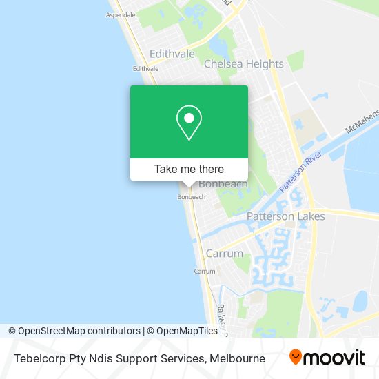 Tebelcorp Pty Ndis Support Services map