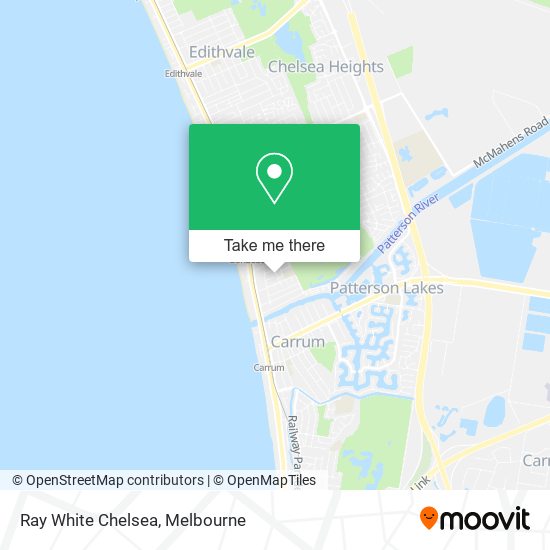 Ray White Chelsea map