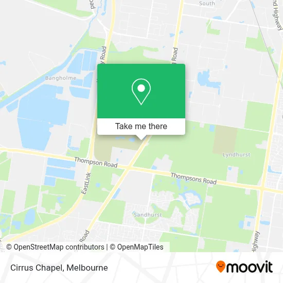 Mapa Cirrus Chapel