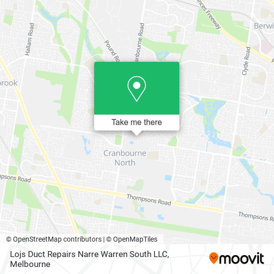 Lojs Duct Repairs Narre Warren South LLC map