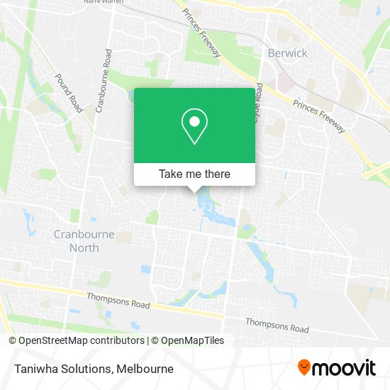Taniwha Solutions map