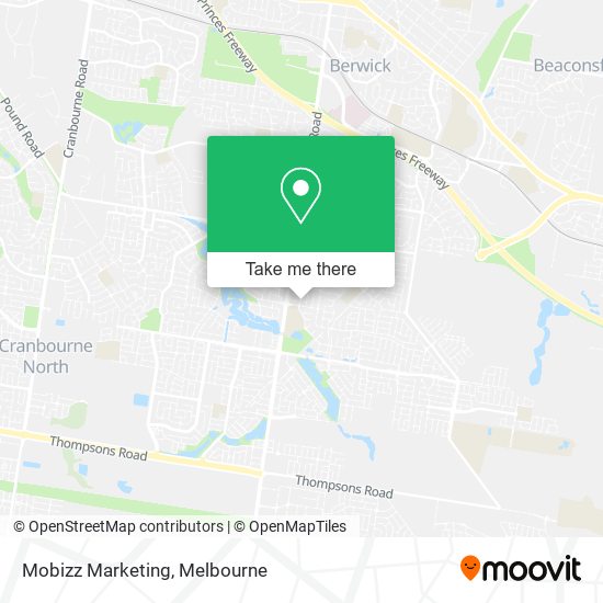 Mobizz Marketing map