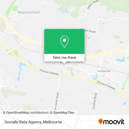 Socially Beta Agency map