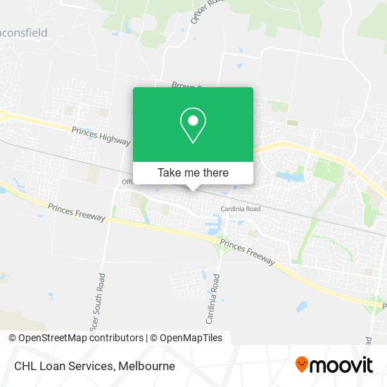 CHL Loan Services map