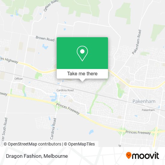 Dragon Fashion map