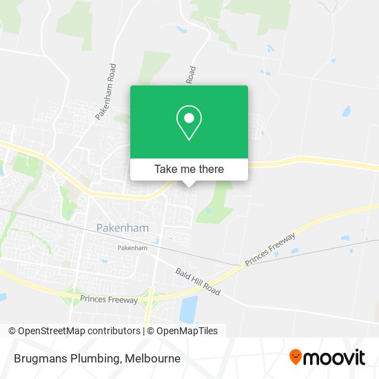 Brugmans Plumbing map