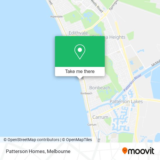 Patterson Homes map