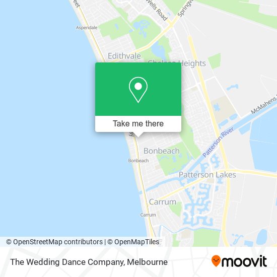 The Wedding Dance Company map