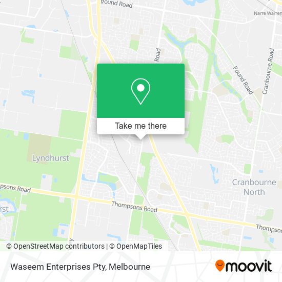 Waseem Enterprises Pty map