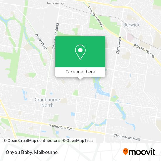 Onyou Baby map