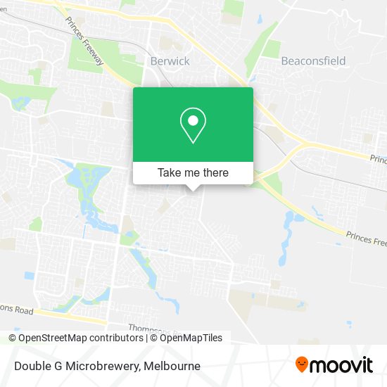 Double G Microbrewery map