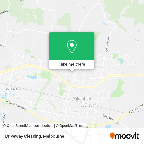 Driveway Cleaning map