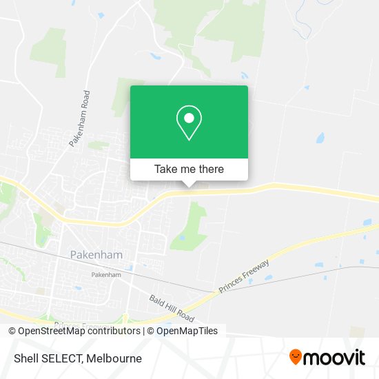 Shell SELECT map