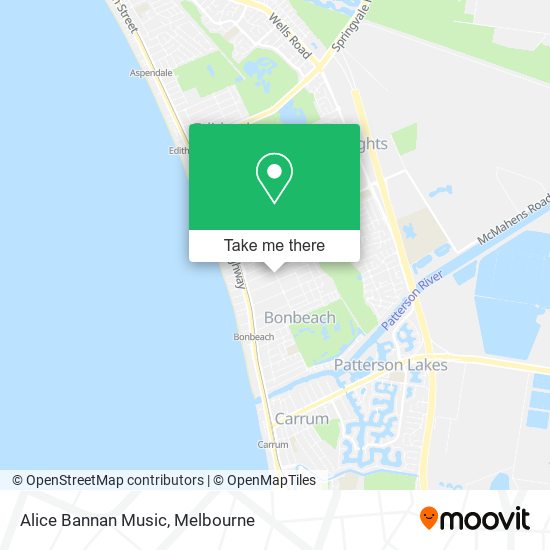 Alice Bannan Music map