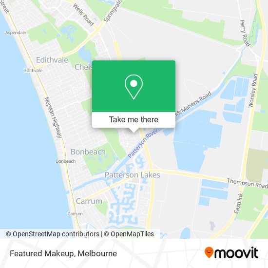 Featured Makeup map