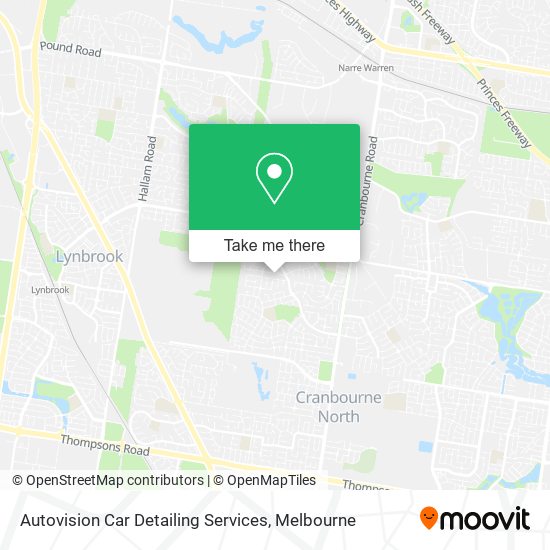 Mapa Autovision Car Detailing Services