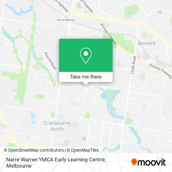 Narre Warren YMCA Early Learning Centre map