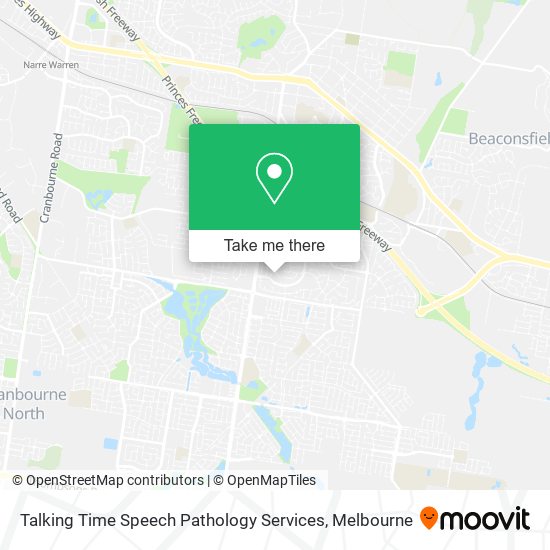 Talking Time Speech Pathology Services map
