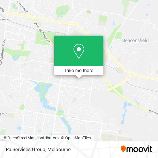 Ra Services Group map