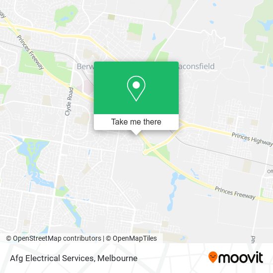 Afg Electrical Services map