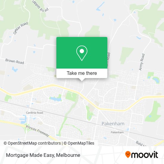 Mortgage Made Easy map