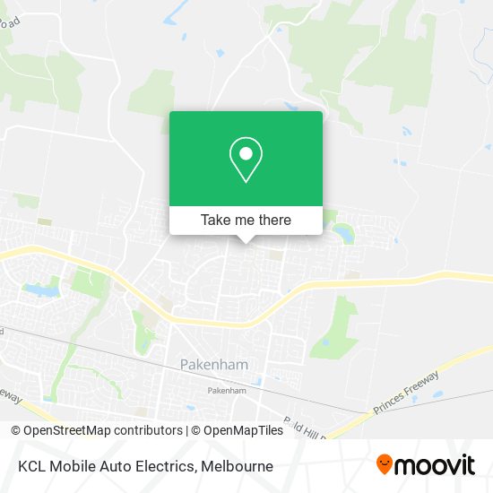 KCL Mobile Auto Electrics map