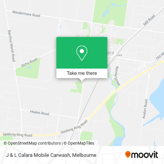 J & L Calara Mobile Carwash map