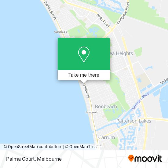 Palma Court map