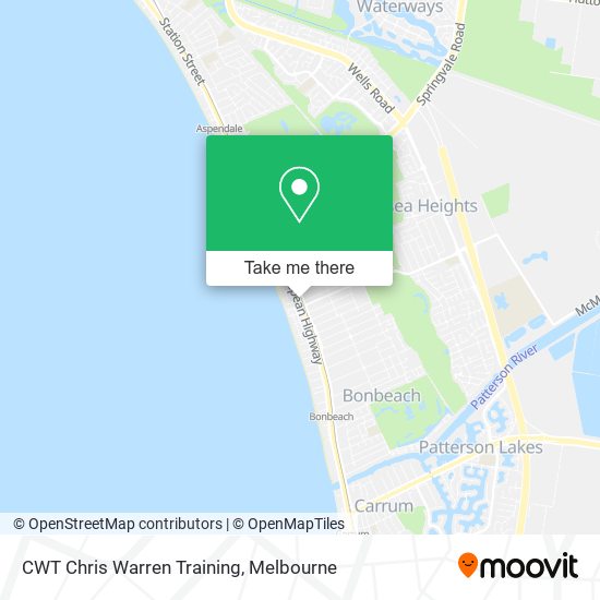CWT Chris Warren Training map