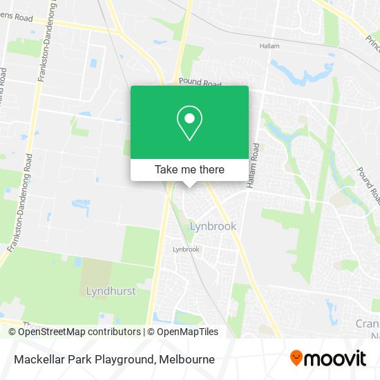 Mackellar Park Playground map