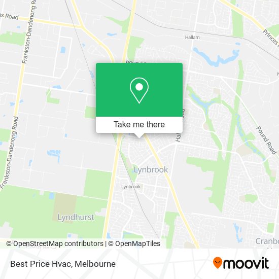 Best Price Hvac map