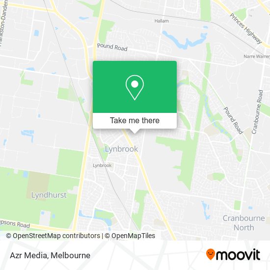 Azr Media map