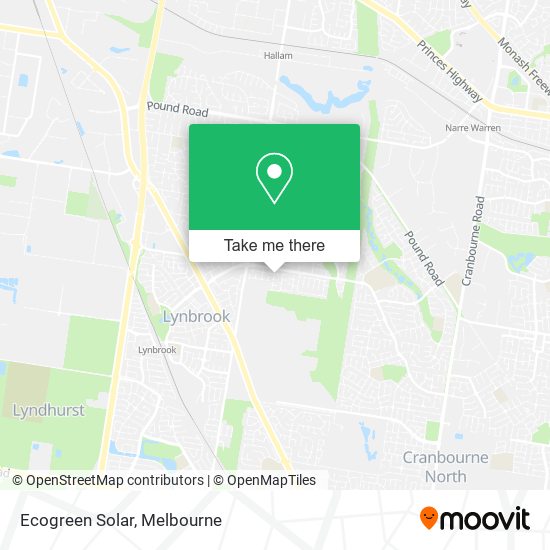 Ecogreen Solar map