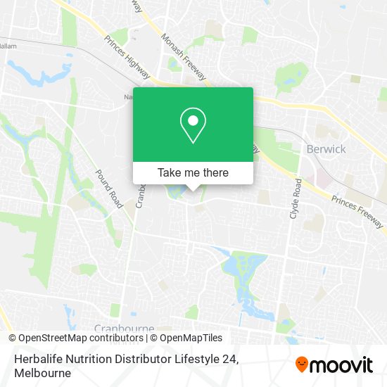 Herbalife Nutrition Distributor Lifestyle 24 map