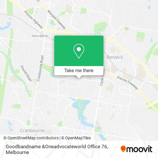 Goodbandname &Oneadvocateworld Office 76 map