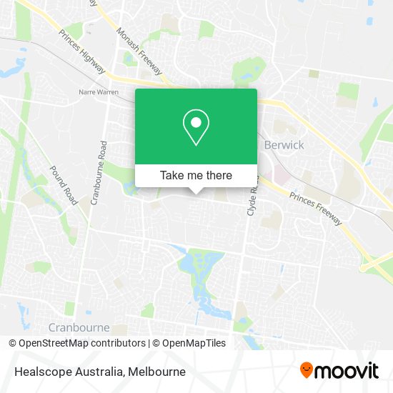 Healscope Australia map