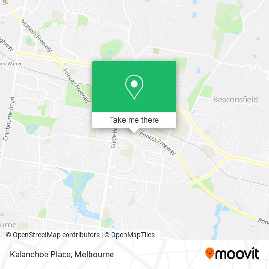 Kalanchoe Place map
