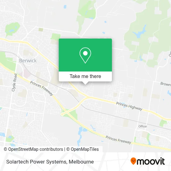 Mapa Solartech Power Systems