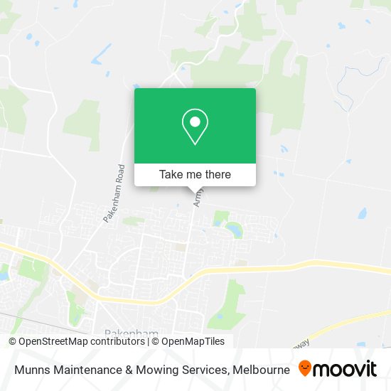 Munns Maintenance & Mowing Services map