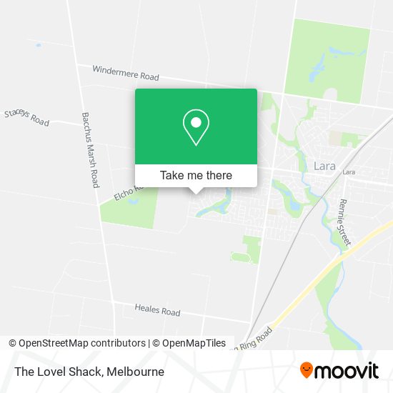 The Lovel Shack map