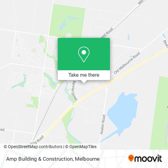 Amp Building & Construction map
