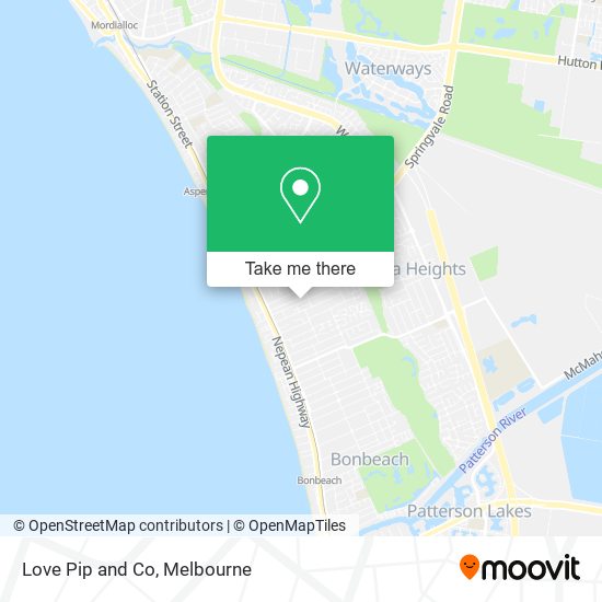 Love Pip and Co map