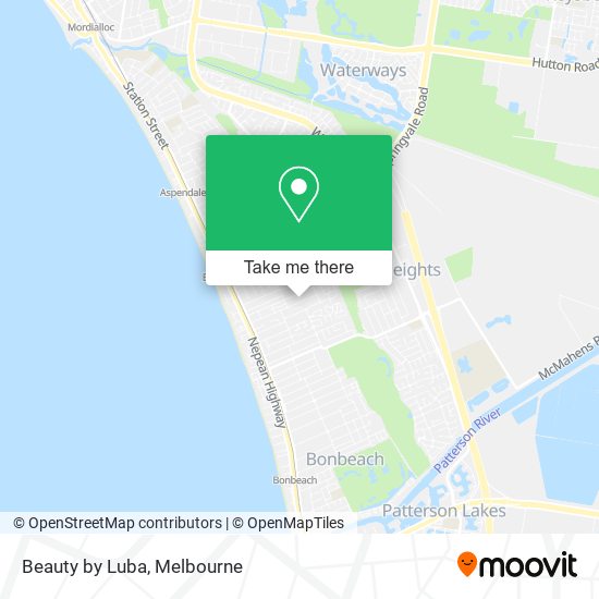 Beauty by Luba map