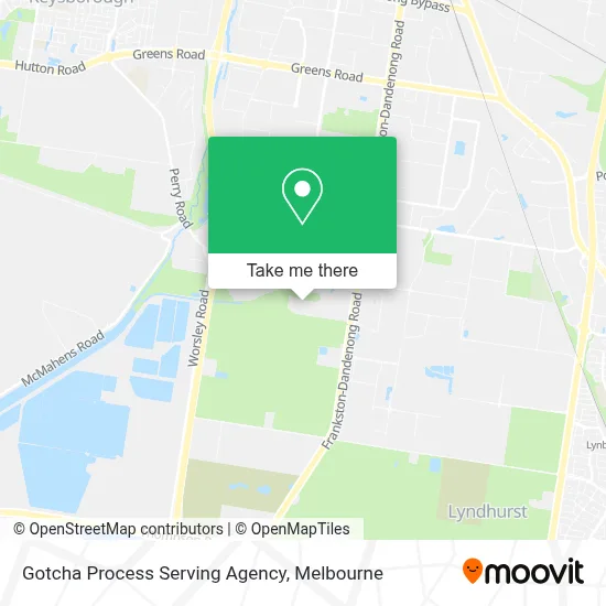 Mapa Gotcha Process Serving Agency