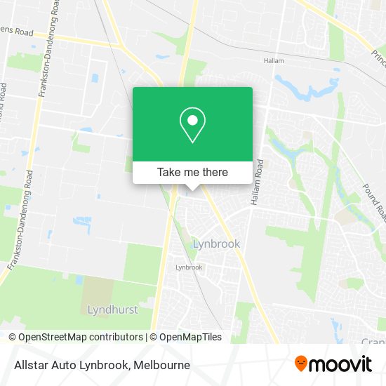 Allstar Auto Lynbrook map