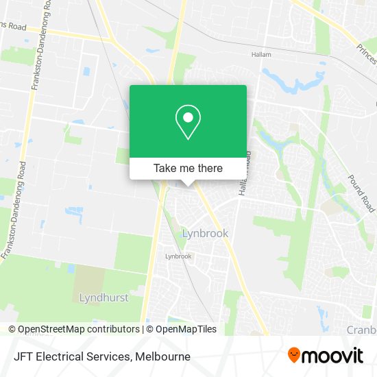 JFT Electrical Services map