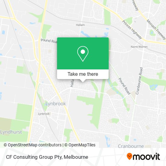 CF Consulting Group Pty map