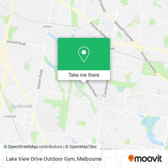 Lake View Drive Outdoor Gym map