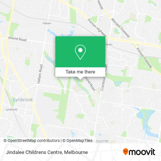 Jindalee Childrens Centre map