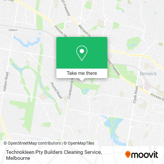 Technokleen Pty Builders Cleaning Service map